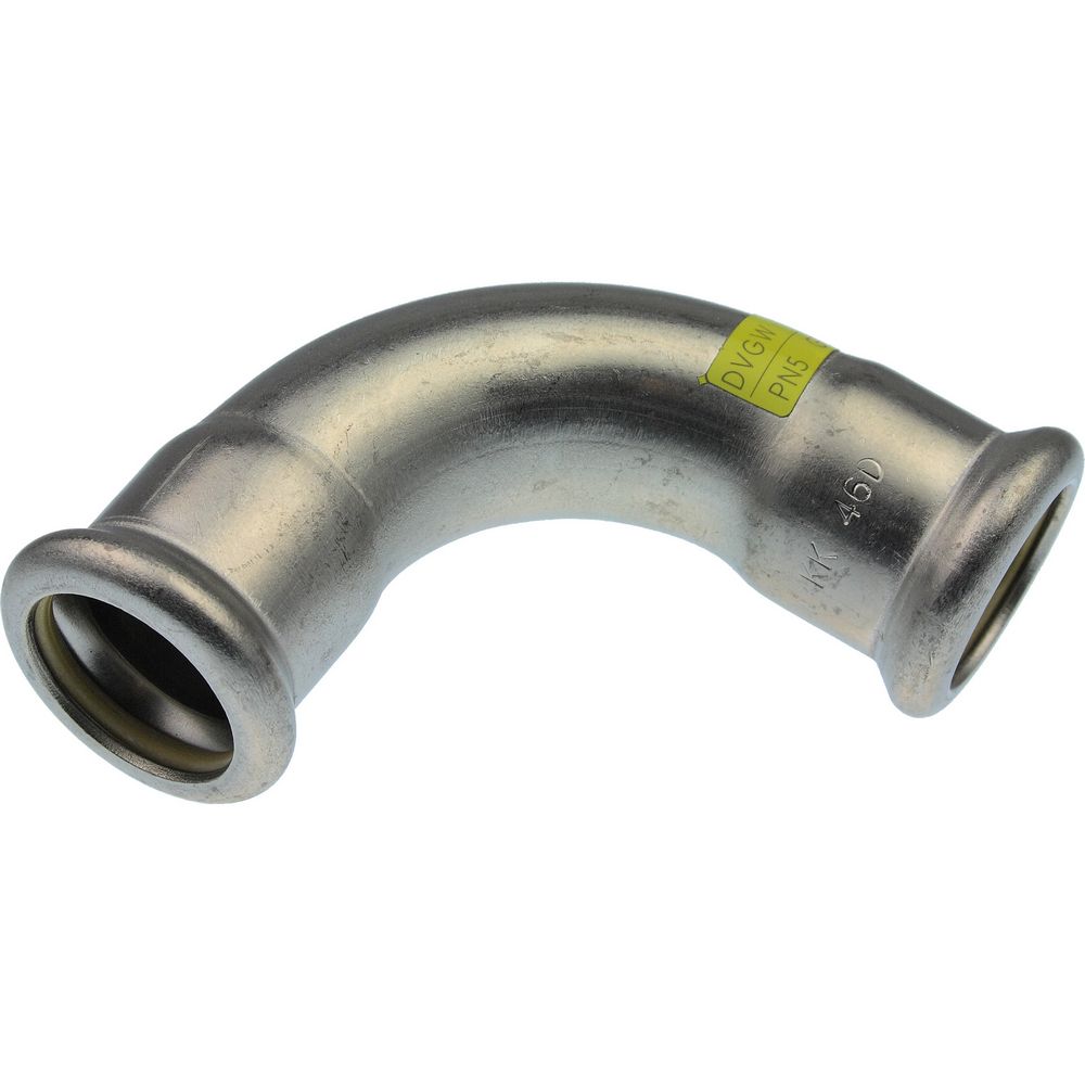 Stainless-press Gas 90 Degree F/F Bend