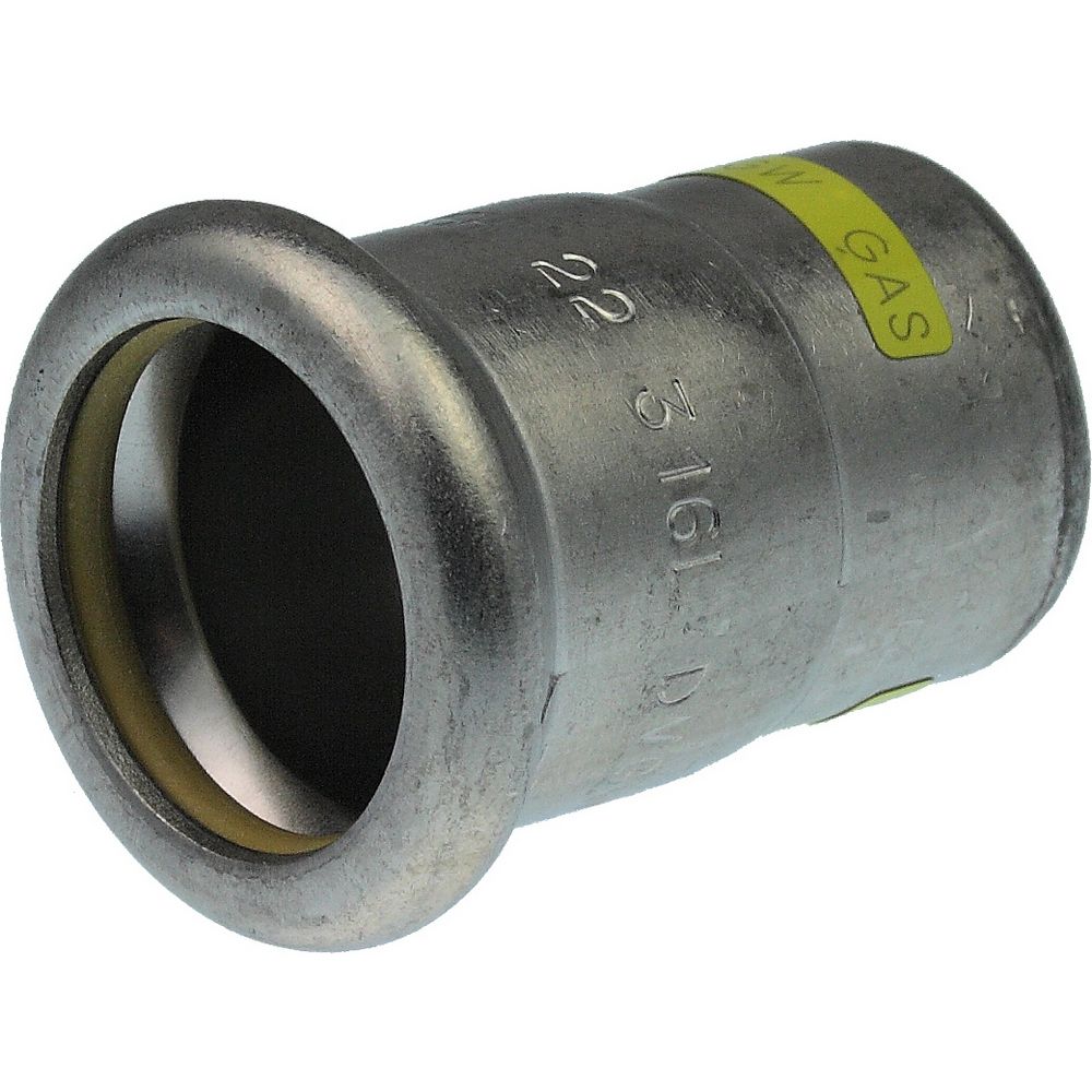 Stainless-press Gas End Cap