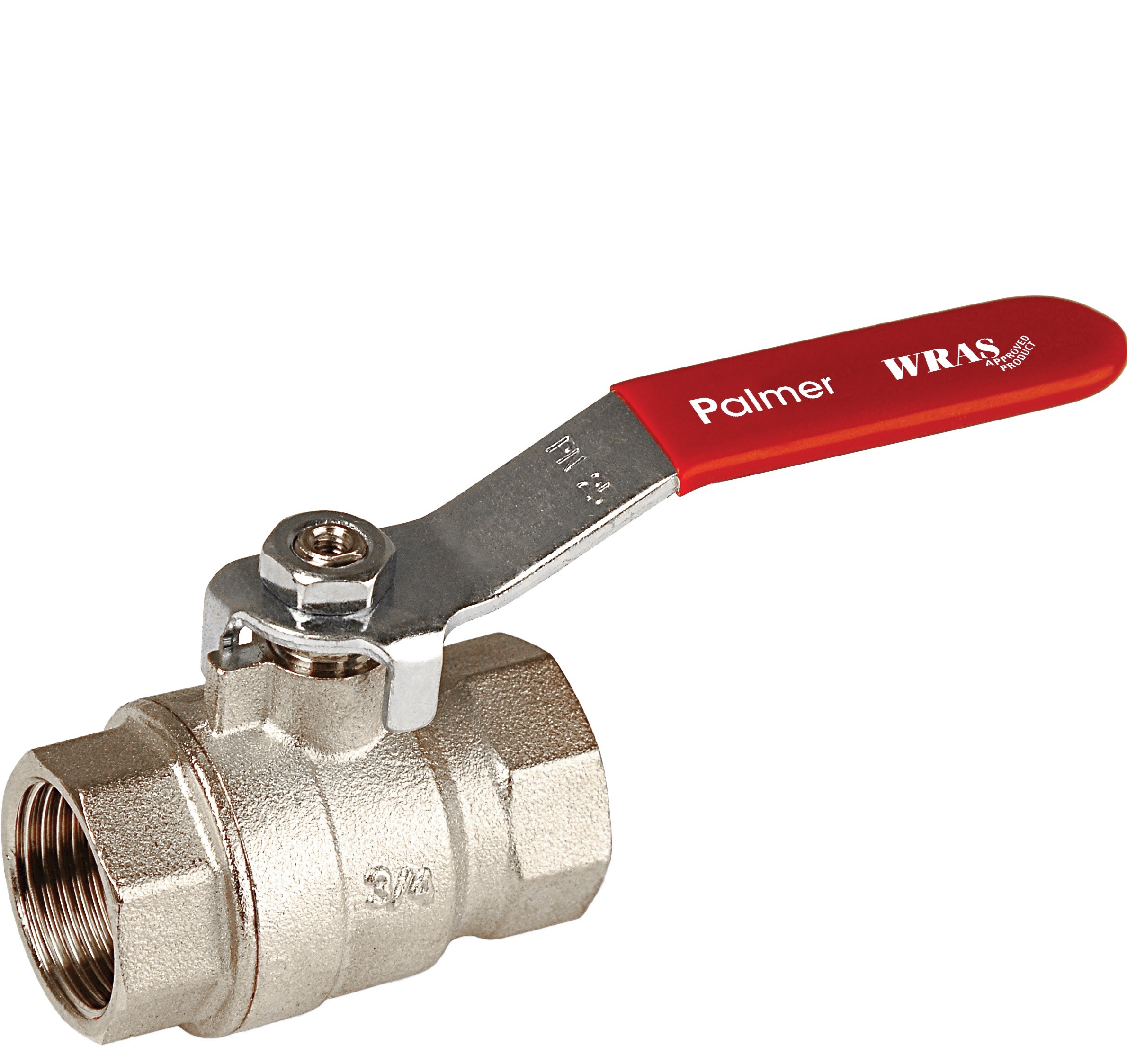 Threaded Lever Ball Valves Red Handle