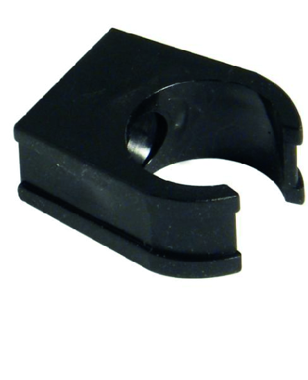 Black Overflow Pipe Clip 21.5mm