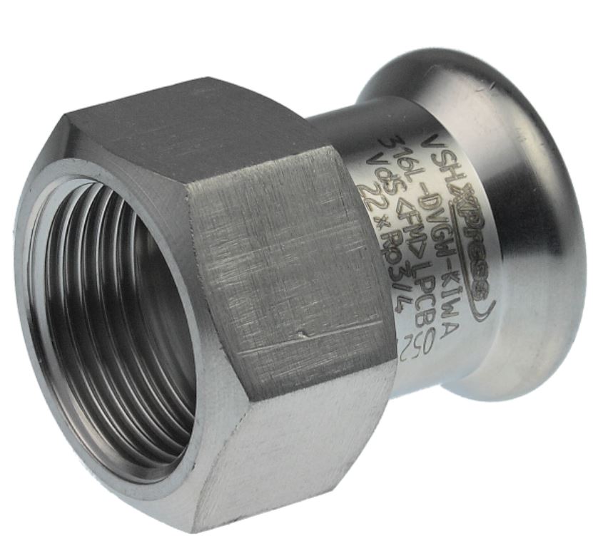 Stainless-press Female Adapter