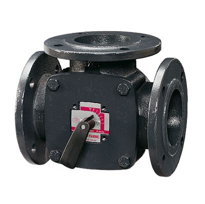 Mixing Or Diverting 3 Port Flanged Motorised Valve Body